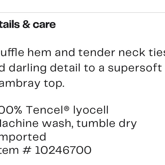 Joes flutter sleeve too large - Picture 7 of 7